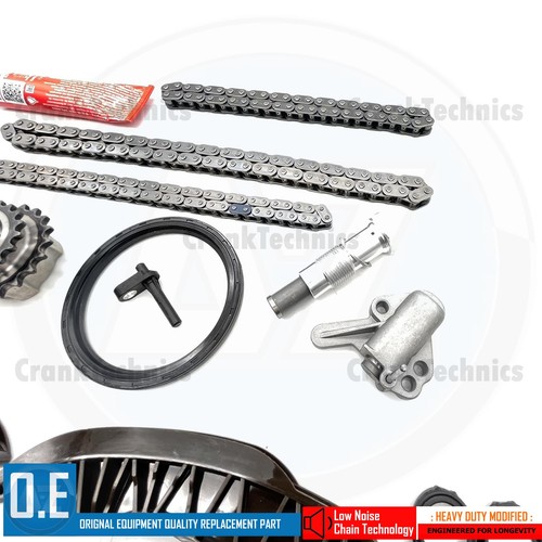 FOR BMW N47D20A N47D20B N47D20C N47C20A N47C16 UPPER LOWER TIMING CHAIN KIT B - Picture 6 of 9