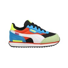 PUMA Toddler Boys Future Rider Water Fight Lace Up Sneakers 2 Big Kid, Black