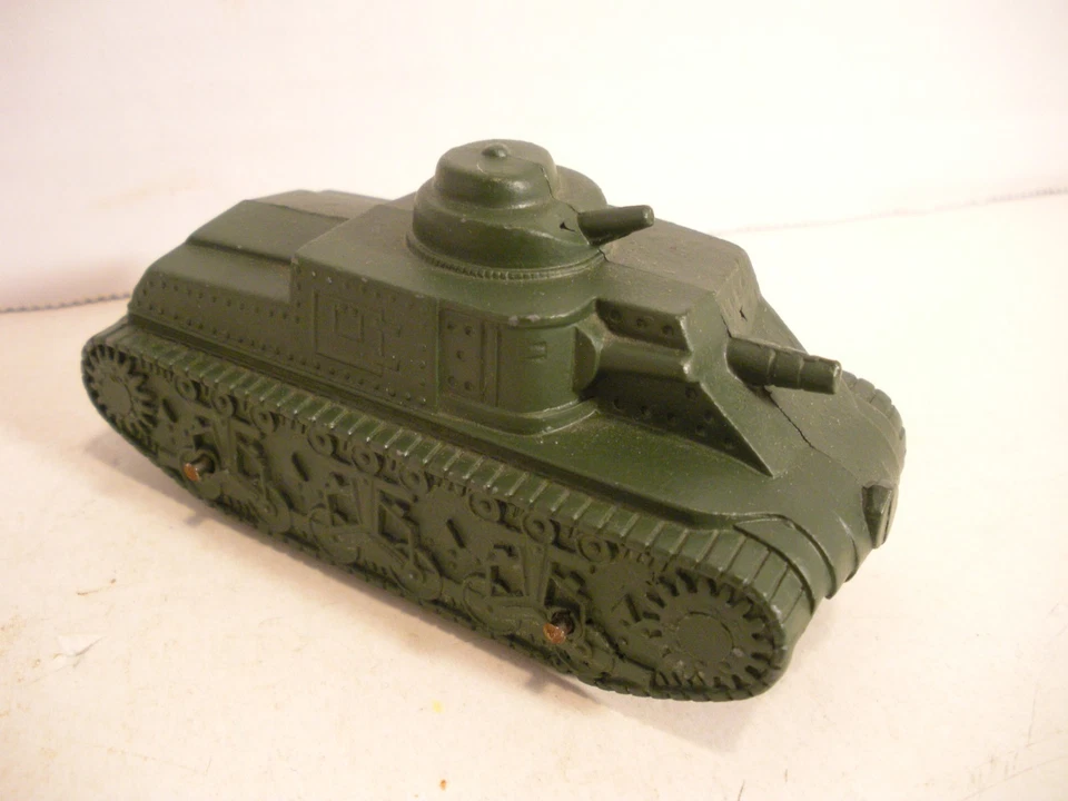 Vintage Tootsie Toy Military WW1 WW2 Tank Destruction Vehicle U.S.A. Excellent - Image 3 of 4