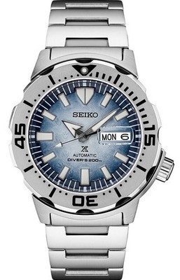 Seiko Prospex Save The Ocean Frost Monster SE 42.4 MM Auto Watch SRPG57K1