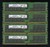 Samsung 128GB (4 X 32GB) PC4-2666V PC4-21300 DDR4 Reg ECC Ram M393A4K40CB2-CTD7Q
