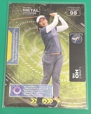 2021 Skybox Metal Universe Su Oh RC LPGA card #98