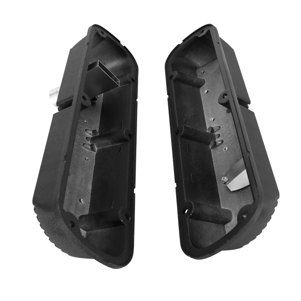 6A582-CO Scott Drake Cougar Aluminum Valve Covers Black Powder Coated Wrinkle - Image 3 of 4