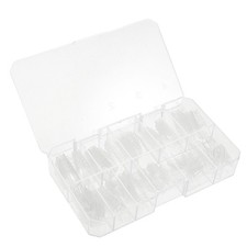 120Pcs Fake Nail Tips Women Fake Nails Clear Fingernail Tips Nail Salon