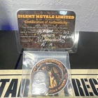 Silent Metals Limited 1 oz 999 Silver Bar 2020 with Certificate of Authenticity
