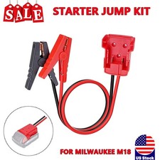 Power Battery Jumper Starter Jump Kit for Milwaukee M18 8 AWG Auto Booster Cable
