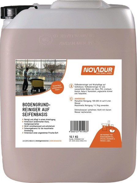 Bodengrundreiniger Auf Seifenbasis 10,1 Kg Konzentrat Kanister Novadur-image