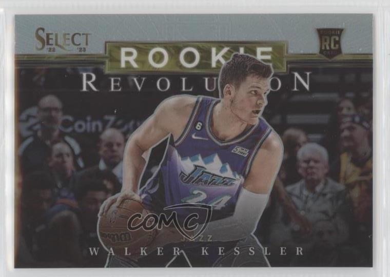 2022-23 Panini Select Rookie Revolution Silver Prizm Walker Kessler #4 RC 0gg4