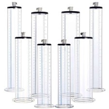 Acrylic Vacuum Cylinder for Male Penis Pump 9 12 Inch Enlarger Tube 1.5" - 3" 
