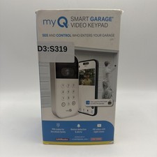 myQ Smart Garage Door Video Keypad with Camera Wi-Fi Garage Door Opener Keypad
