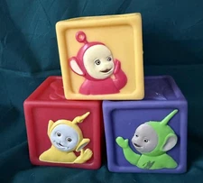 Playskool Teletubbies Soft Stacking Blocks from 1998.