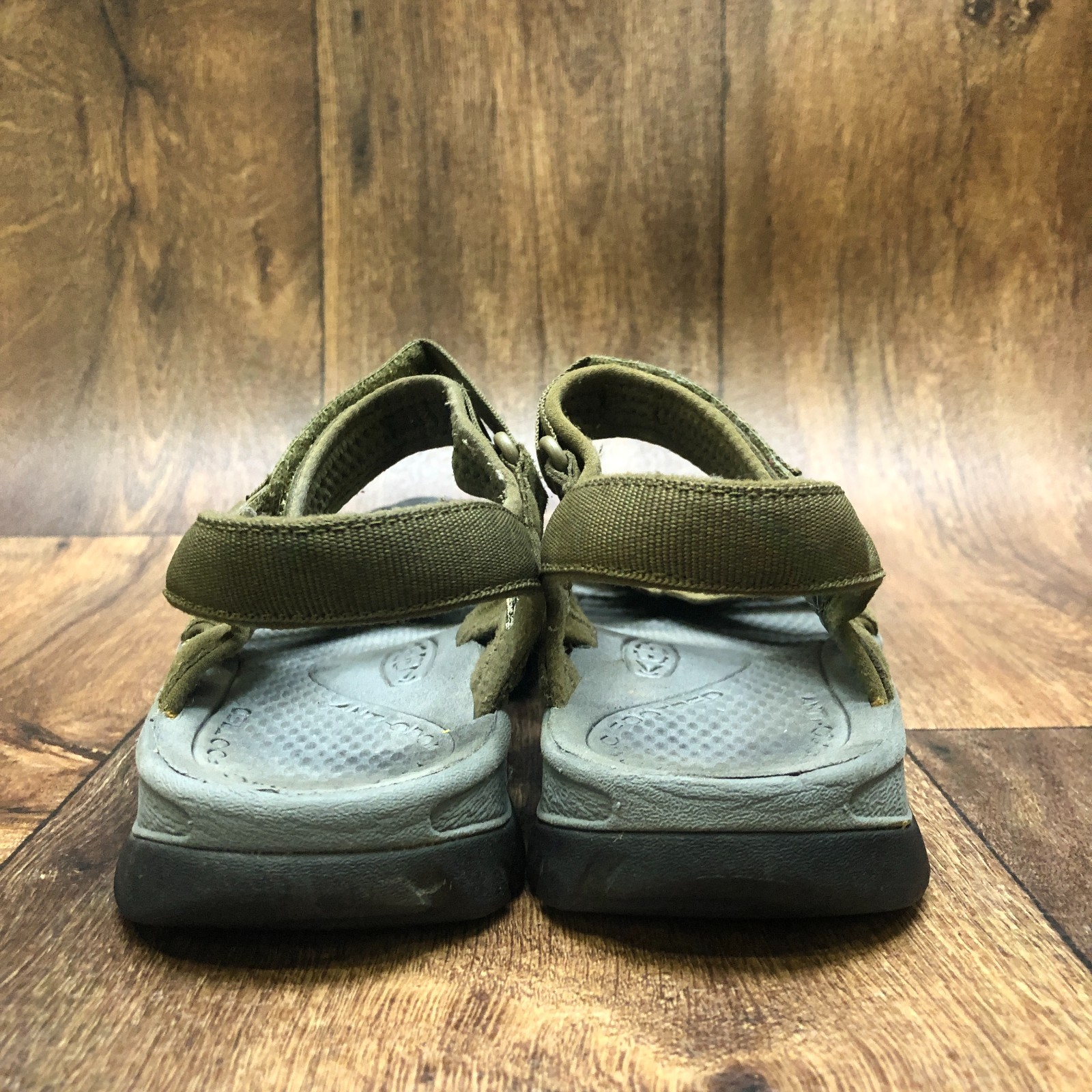 Sandali Keen Gargoyle Raven outdoor escursionismo donna taglia 7 verde grigio scamosciato