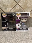 Funko Pop Heroes Batman Lot Of 2 The Joker #337,Batman #275