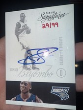 Bismack Biyombo Signatures /99