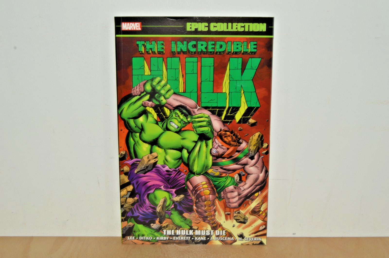 Marvel Epic Collection Incredible Hulk Vol 2 The Hulk Must Die (#G1) 1st Ptg