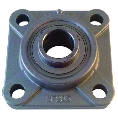 NTN SUCF205-16N 4 Bolt Flng Brg,Radial Ball,1in Bore 10H886