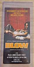 2001 "Blow" Advanced Screening Movie Ticket Johnny Depp Penelope Cruz 3/20/01