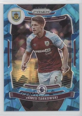 2021-22 Panini Prizm Premier League Blue Ice 11/75 James Tarkowski #62 0n8h