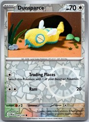 Dunsparce 120/159 Journey Together Reverse Holo Common
