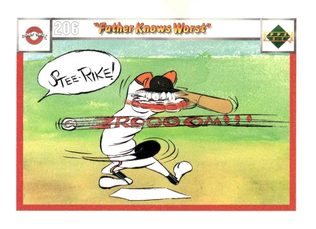 1990 Upper Deck Comic Ball #206 / 209 Father Knows Worst