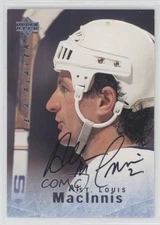 1995-96 Upper Deck Be a Player Auto Al MacInnis #S134 Auto HOF