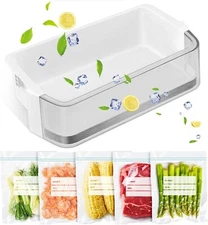 New DA97-13805C Refrigerator Door Bin Shelf Compatible with Samsung RF24R7201DT