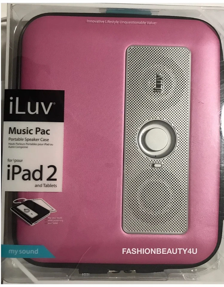 iLuv iSP210 питание путешествий динамик защитный молнии чехол iPad 2 3 4 + планшеты - Изображение 4 из 4