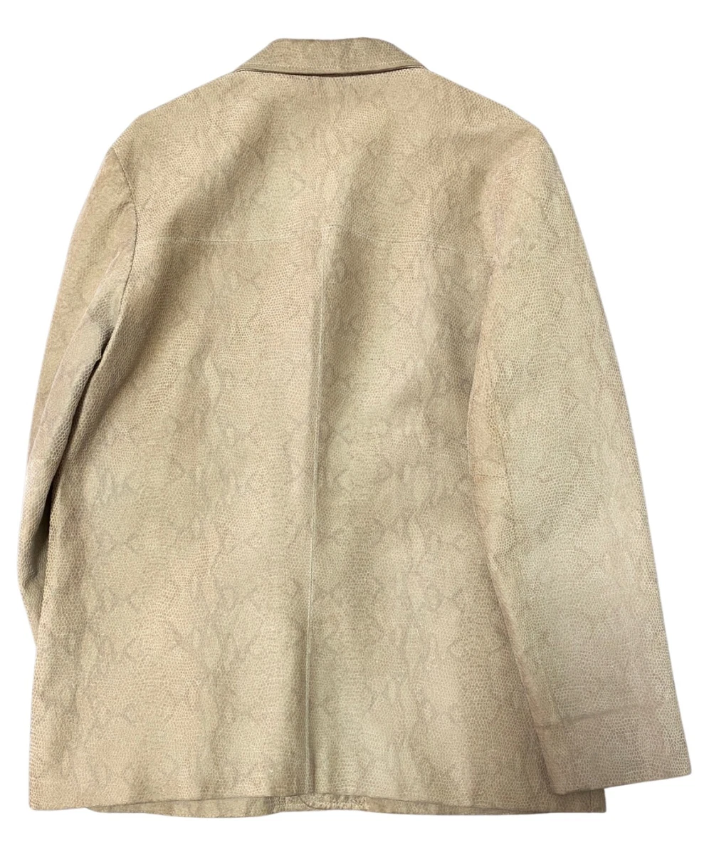 Supreme Car Coat Snakeskin Jacket Large 16SS