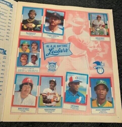 1982 Topps Baseball Sticker Album Book ALMOST COMPLETE Stickers Gary ...