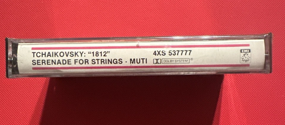Tchaikovsky Overture 1812 Philadelphia Orchestra (1981, Cassette) Riccardo Muti - Image 4 of 4