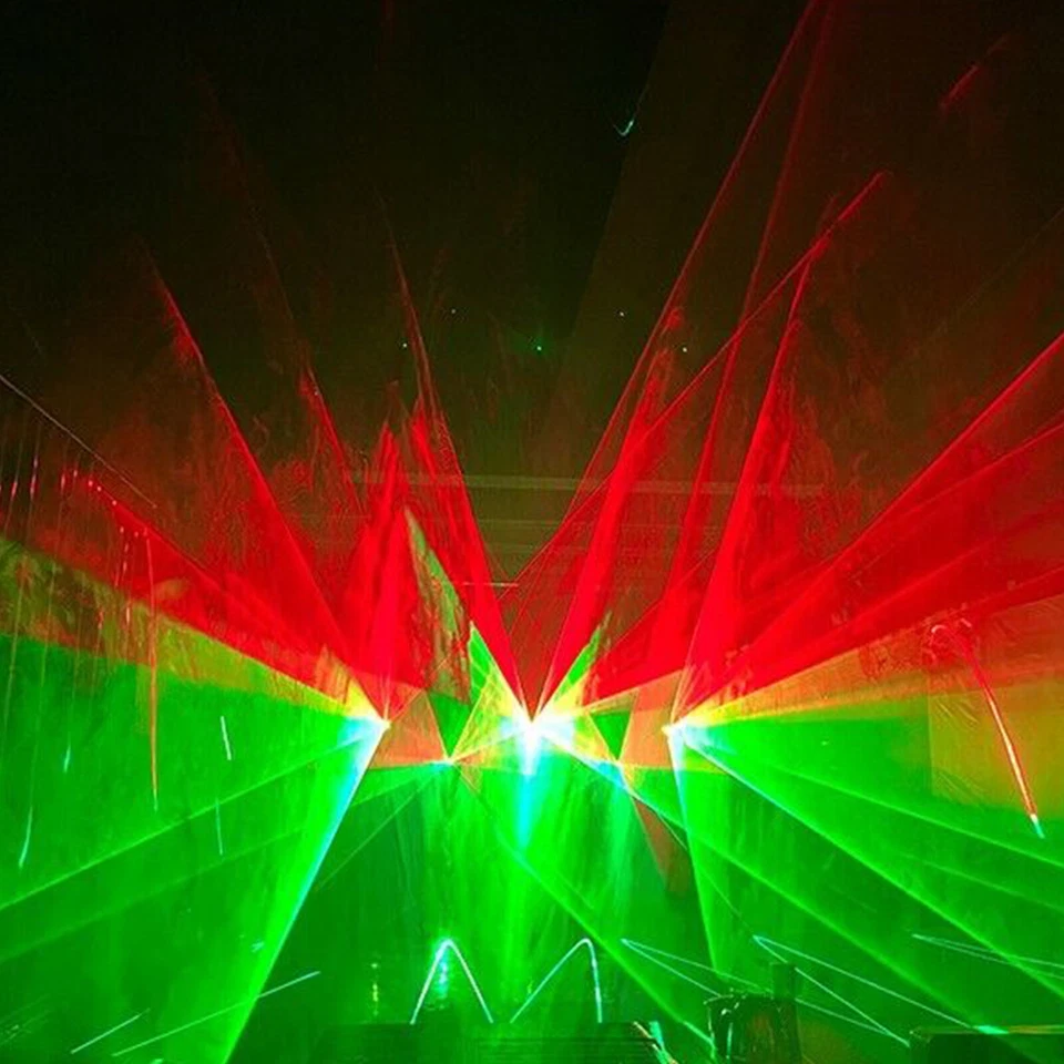 5W 15K RGB full color ILDA animation laser light sound AUTO DMX DJ stage light - Image 4 of 4