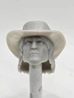 3d Printed GAME Cowboy JOHN  HEAD#1 6" 1:12 GI Joe Classified/Marvel Legends