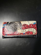 Cartera clutch Star Wars Loungefly lado oscuro Darth Vader/IMPRESIÓN MUY RARA