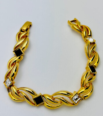 Chapado en Laton ゴールド　パール　Conche Metallic Sunshine Coloma Antique Gold Rhinestone Crystal