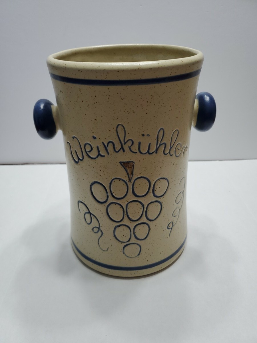 WEINKUHLER POTTERY UTENSIL HOLDER ( GERMANY 1969 VINTAGE)