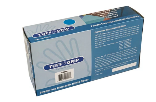 Guantes de examen médico de nitrilo dental para preparación de alimentos para tatuajes de limpieza desechables Foto 3 de 4