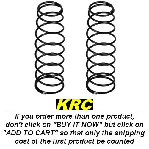 TLR - LOSI TLR243019 REAR SHOCK SPRING (2), SILVER 3.6 RATE, RESSORTS ARRIERE 8IGHT 3.0-4.0