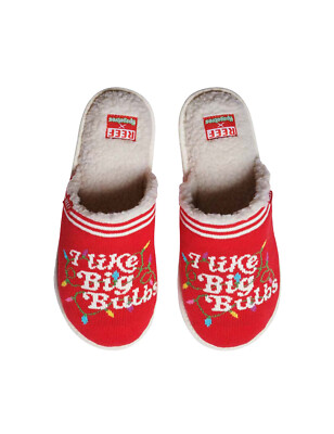 Reef x Tipsy Elves I Like Big Bulbs Hausschuhe festlich
