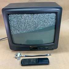 White-Westinghouse WT-1300 13" Retro Gaming CRT TV with Remote Tested  Working