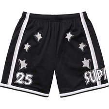 Supreme All Star Basketball Short Black White Green 3colors SS25