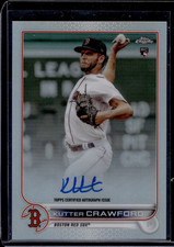 2022 Topps Chrome Rookie Autographs Refractors Kutter Crawford 156/499
