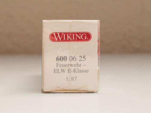 MODELO COCHE 1:87: MB CLASE E "BOMBEROS ELW" rojo, WIKING 6000625 NUEVO Y EMBALAJE ORIGINAL, A4-3 - Imagen 3 de 3