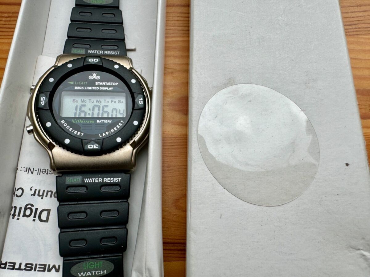 Vintage MEISTER-ANKER Quartz Wristwatch Digital