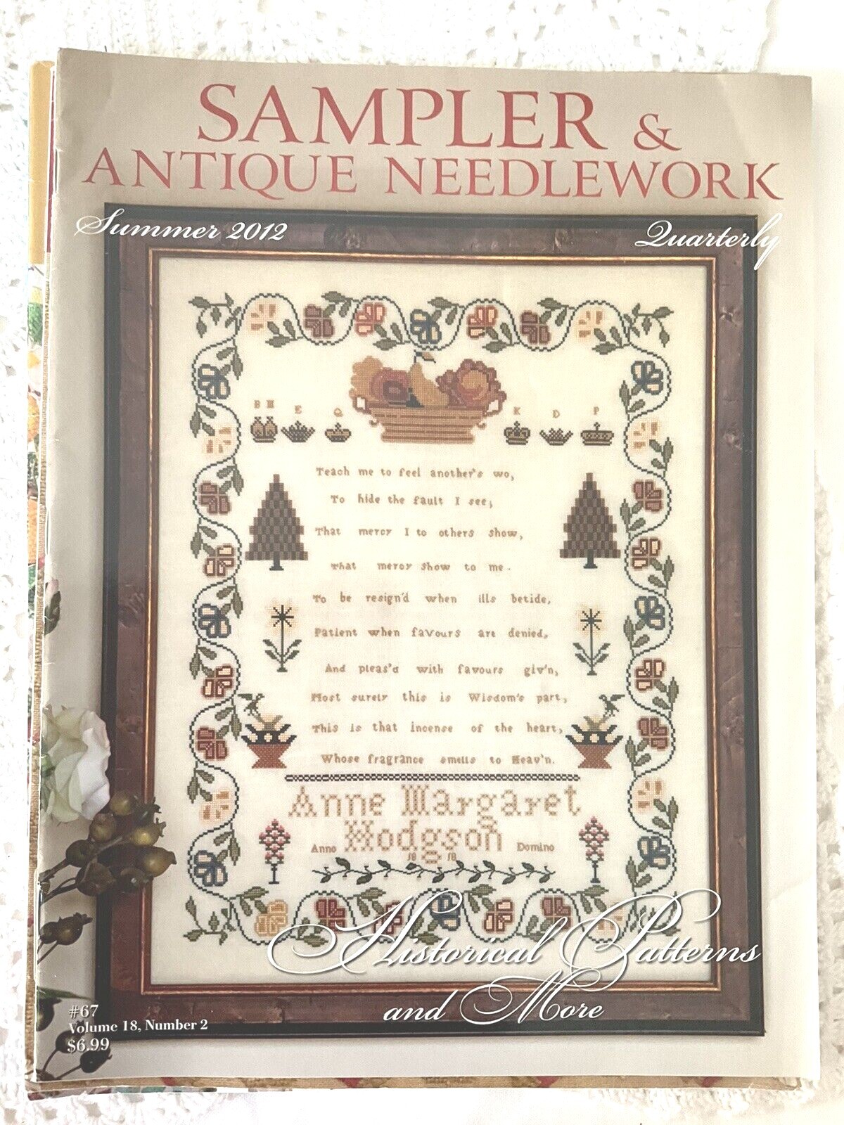 Sampler & Antique Needlework Quarterly Magazines Lot of 3 Year 2012 2013 2014 eBay