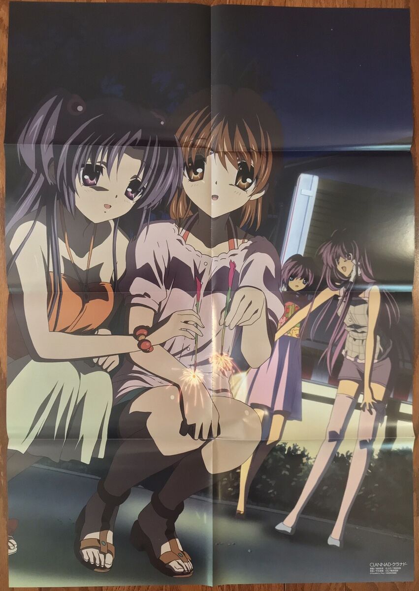 Double Sided Clannad Anime Poster