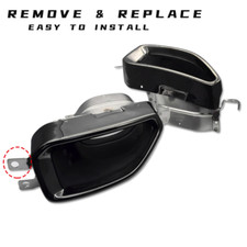 Car Exhaust Tips Muffler Tail Pipe For BMW 3 Series G20 G28 330i M340i 2019-2020