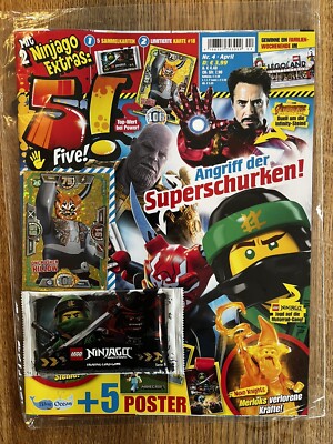 LEGO Ninjago SERIE 3 - LE18 - Oni-Masken Killow im 5! Magazin - NEU/OVP