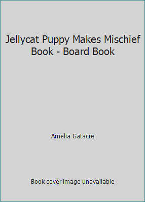 jellycat puppy makes mischief