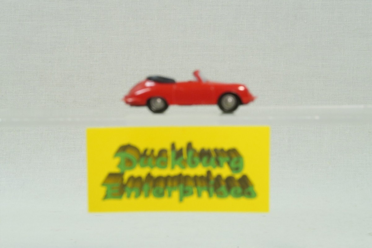 Praline 1:87 PKW x Porsche 356 Cabrio rot lose 183949 | eBay