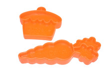 Mattel 1972 Tuff Stuff Toy Food AS-IS Shopping Cart Replacement Cupcake carrot